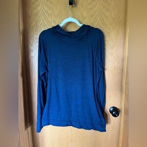 Athletic Hoodie Navy Blue
